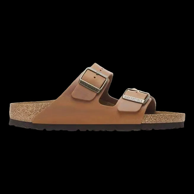 Birkenstock Arizona Cognac.