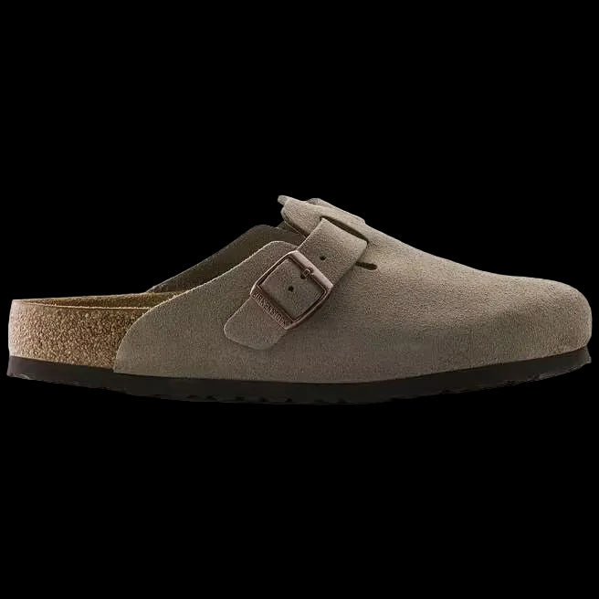 Birkenstock Boston Soft Footbed Stone.