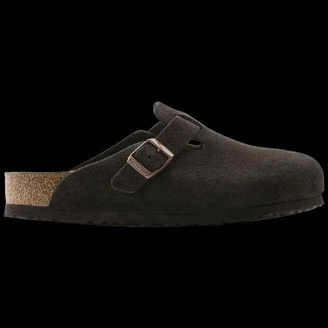 Birkenstock Boston Soft Footbed Mocha.