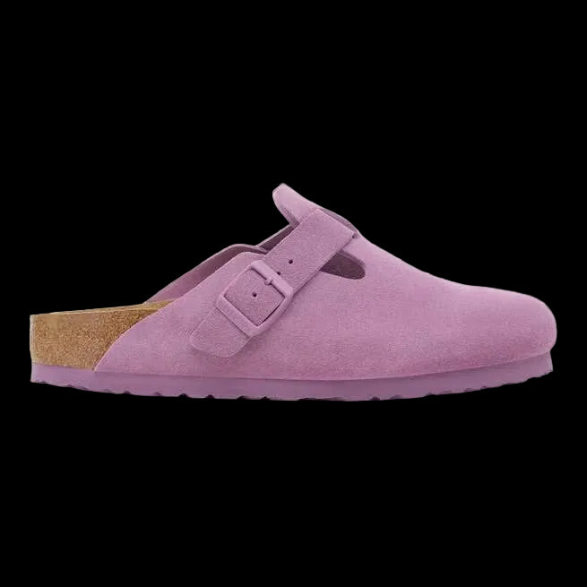 Birkenstock Boston Soft Footbed Mauve.