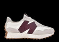New Balance Wmns 327 White Dark Red New Balance