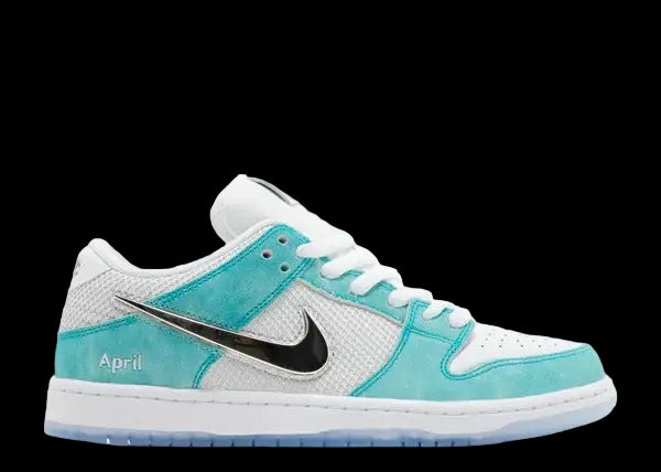 April Skateboards x Dunk Low SB Turbo Green Nike