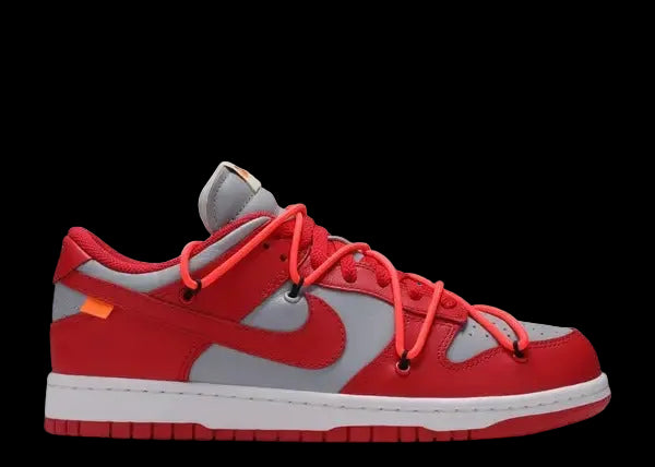 Off-White x Dunk Low University Red Off White