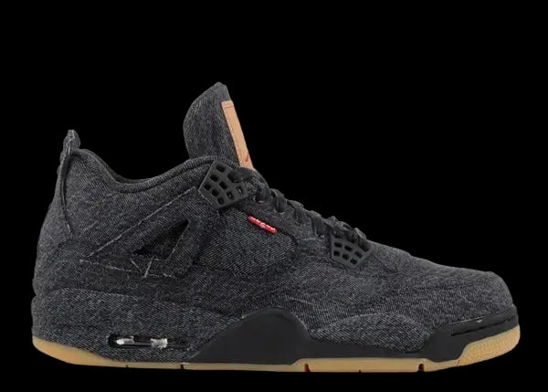 Levi's x Jordan 4 Retro Black Denim Nike