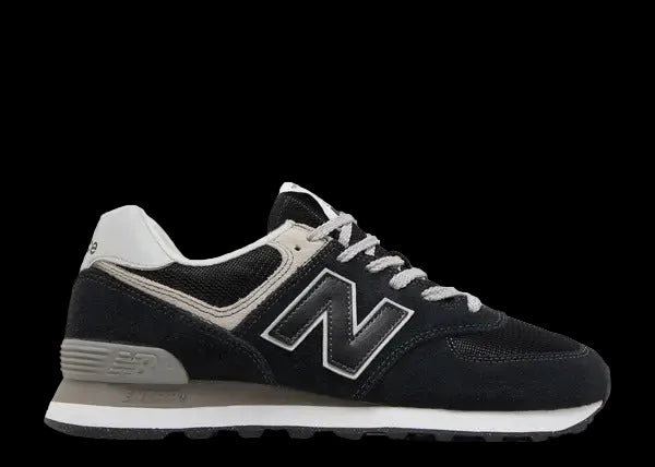 New Balance 574 Black Grey New Balance