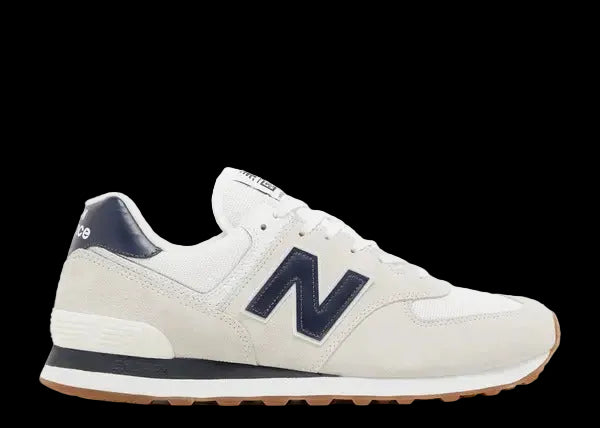 New Balance 574 White Navy Gum New Balance