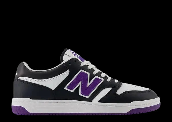 New Balance 480 Black White Purple New Balance