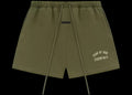 Fear of God Essentials Fleece Soccer Short Military Essentials