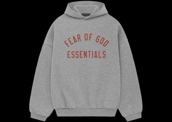 Fear of God Essentials Fleece Hoodie Dark Heather Essentials