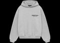 Fear of God Essentials Fleece Hoodie Light Heather Gray Essentials