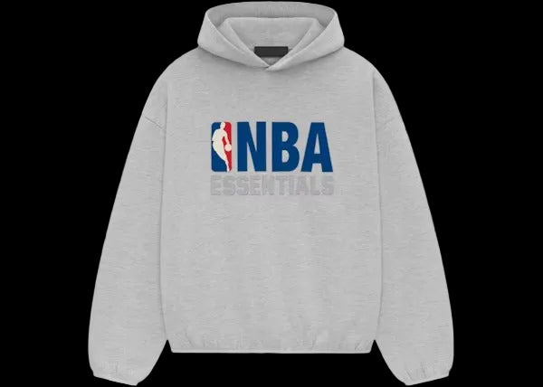 Fear of God Essentials NBA Hoodie Light Heather Essentials
