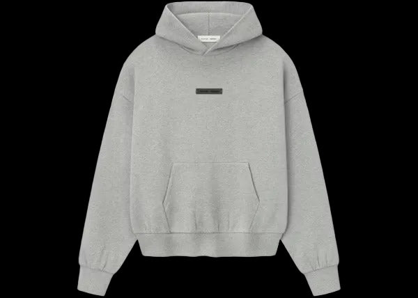 Fear of God Essentials Classic Fleece Hoodie Concrete Heather Essentials
