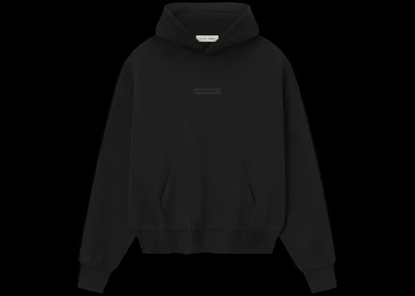Fear of God Essentials Classic Fleece Hoodie Jet Black Essentials