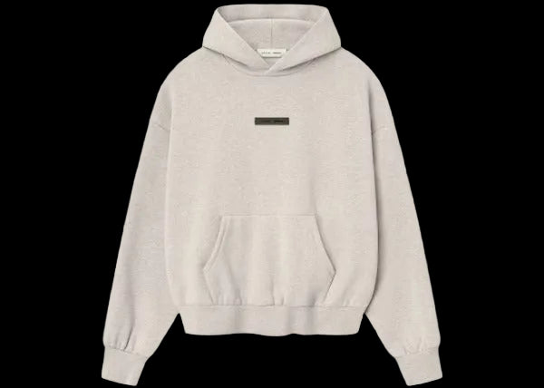 Fear of God Essentials Classic Fleece Hoodie Heather Stone Essentials