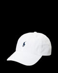 Polo Ralph Lauren Cotton Chino Baseball Cap White/ Newport Navy Ralph Lauren
