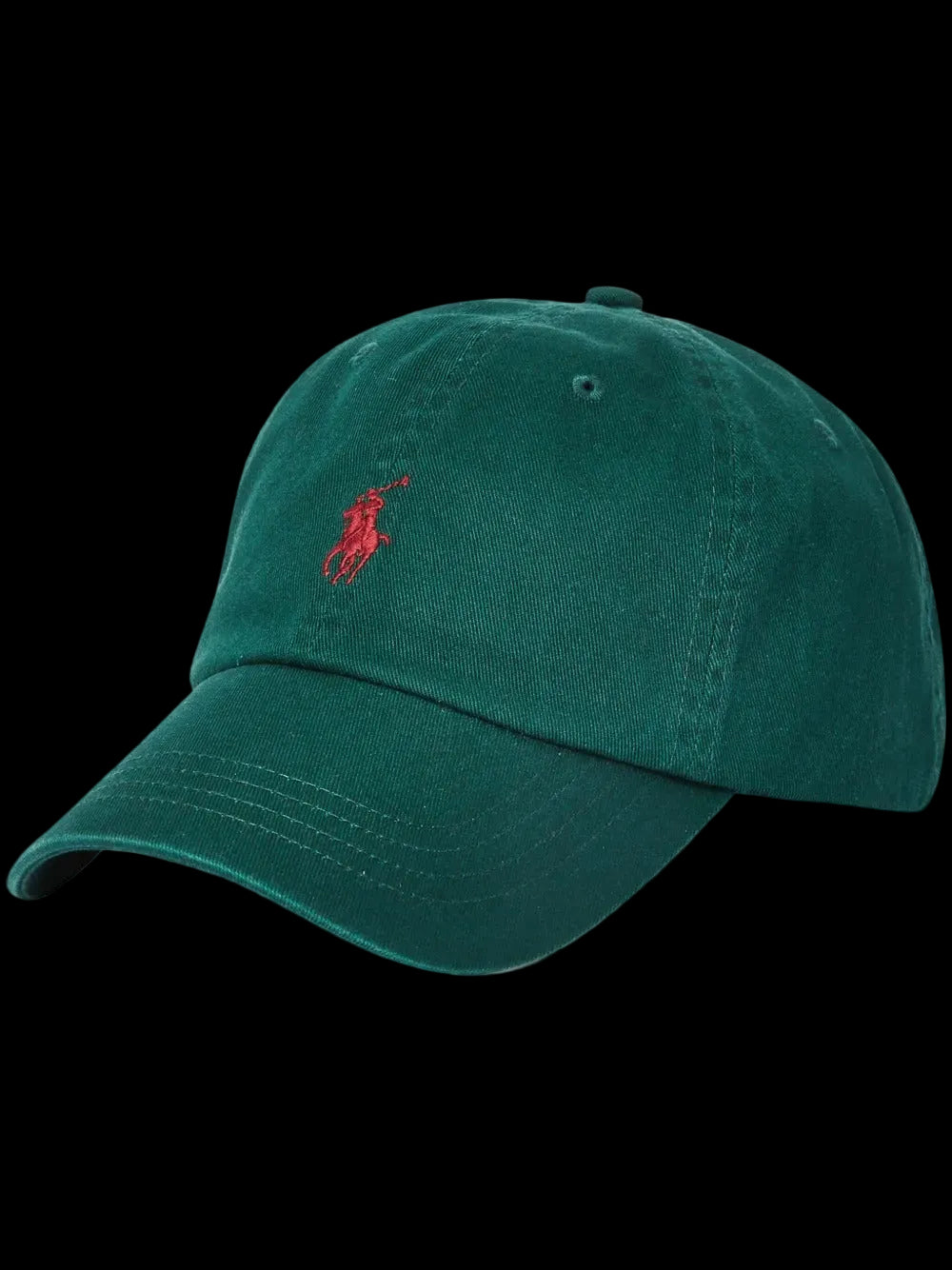 Polo Ralph Lauren Cotton Chino Baseball Cap green/red Ralph Lauren