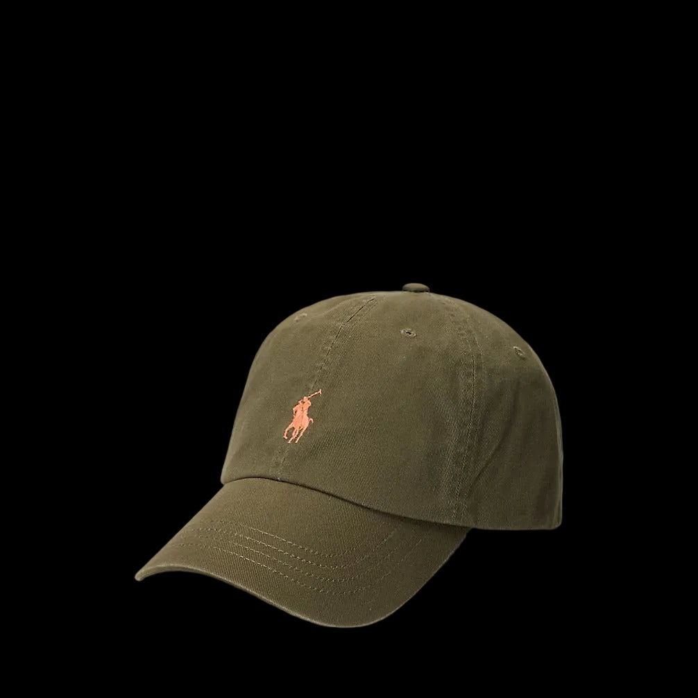 Polo Ralph Lauren Cotton Chino Baseball Cap Canopy Olive Ralph Lauren