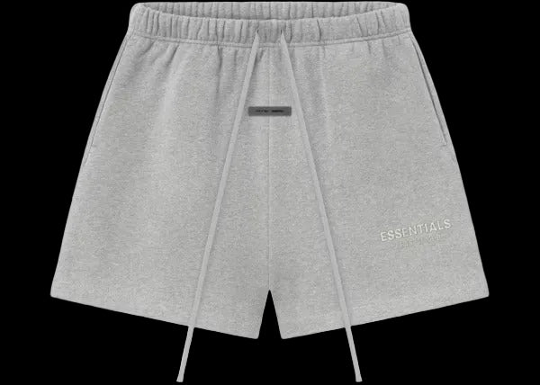 Fear of God Essentials Classic Fleece Sweatshort Concrete Heather.