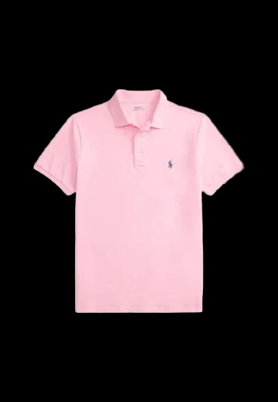 Polo Ralph Lauren The Iconic Mesh Polo Shirt Carmel Pink