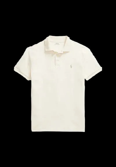 Polo Ralph Lauren The Iconic Mesh Polo Shirt Andover Cream