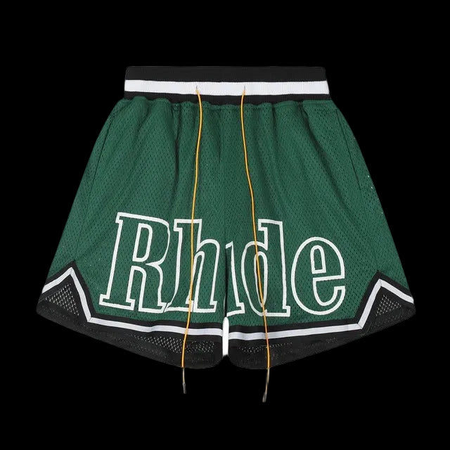 Rhude Logo Short Green