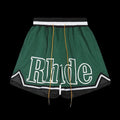 Rhude Logo Short Green