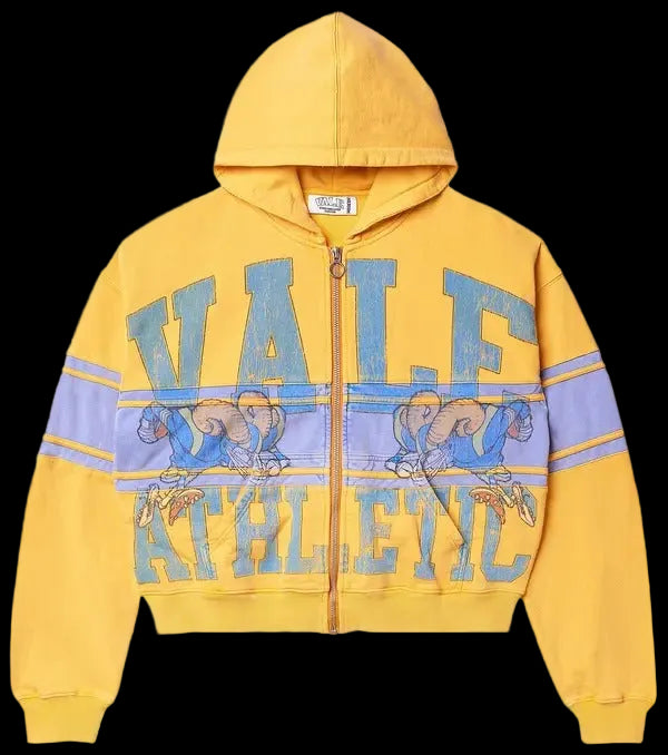Vale Forever Bighorn Zip Up Hoodie Yellow
