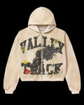 Vale Forever Track Bone Garden Zip Up Cream