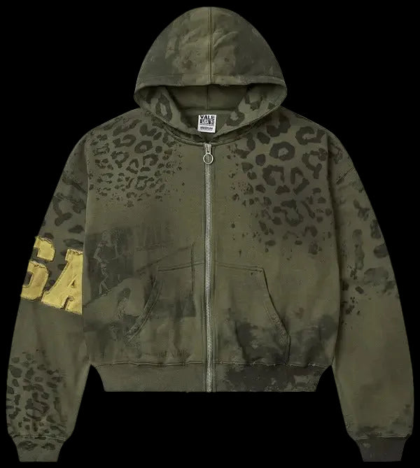 Vale Forever Safari Zip Up Olive