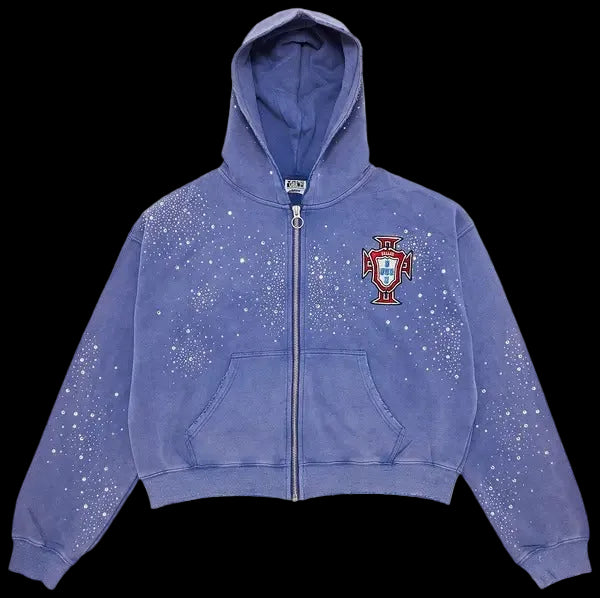 Vale Forever Sea Cluster Zip Up Light Blue