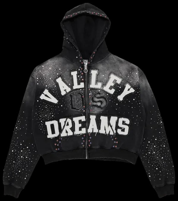 Vale Forever Classico Zip Up Black