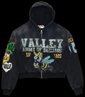 Vale Forever Army Zip Up [] Black Fale Vorever