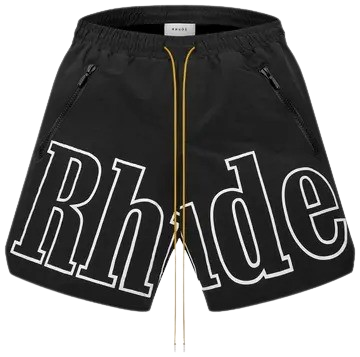 Rhude Logo Short Black
