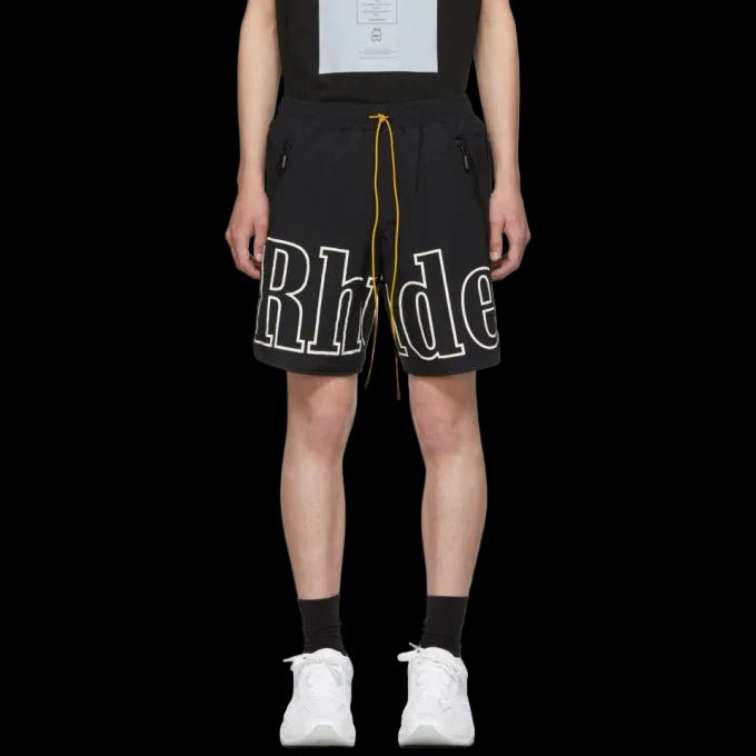 Rhude Logo Short Black
