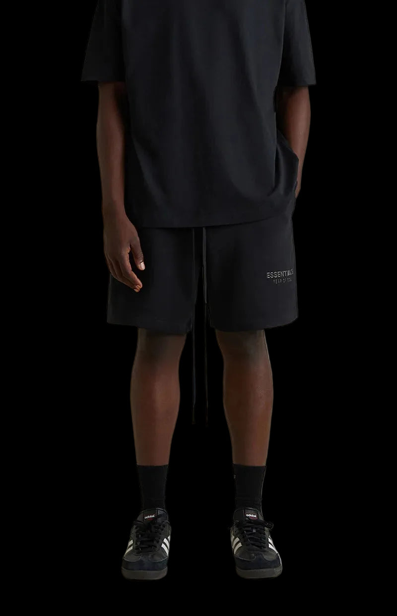 Fear of God Essentials Classic Fleece Sweatshort Jet Black