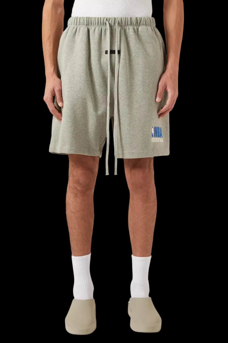 Fear of God Essentials NBA Classic Sweatshort Concrete Heather