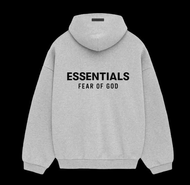Fear of God Essentials Fleece Hoodie Light Heather Gray