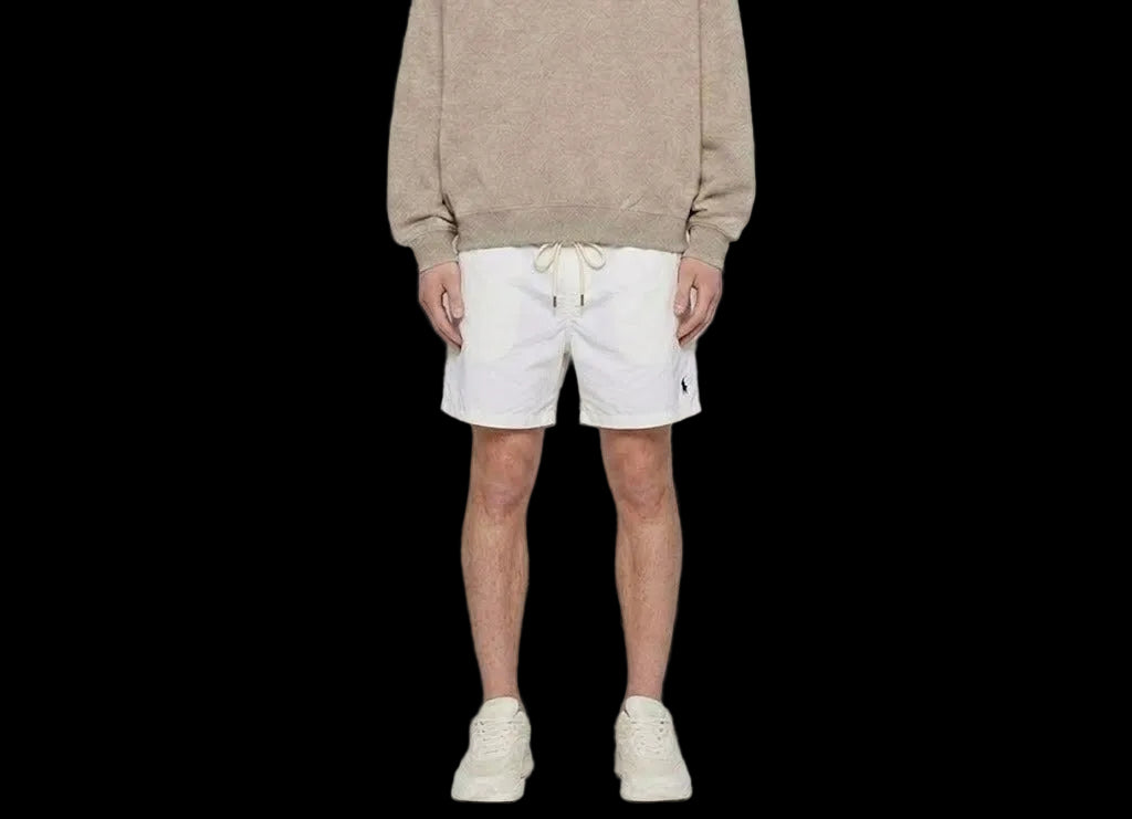 Polo Ralph Lauren 14.6 cm Traveller Swimming Trunk White