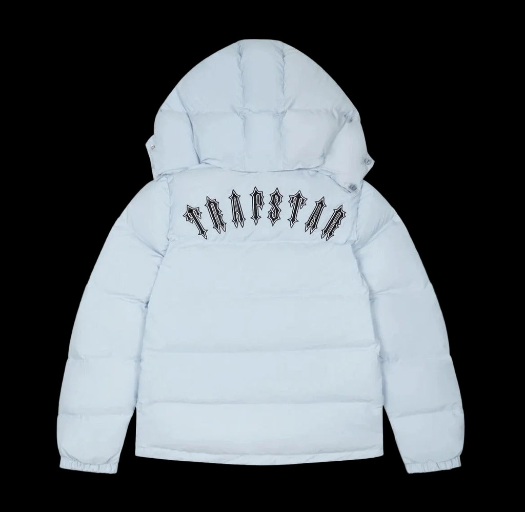 Trapstar Parachute Puffer Jacket Light Blue