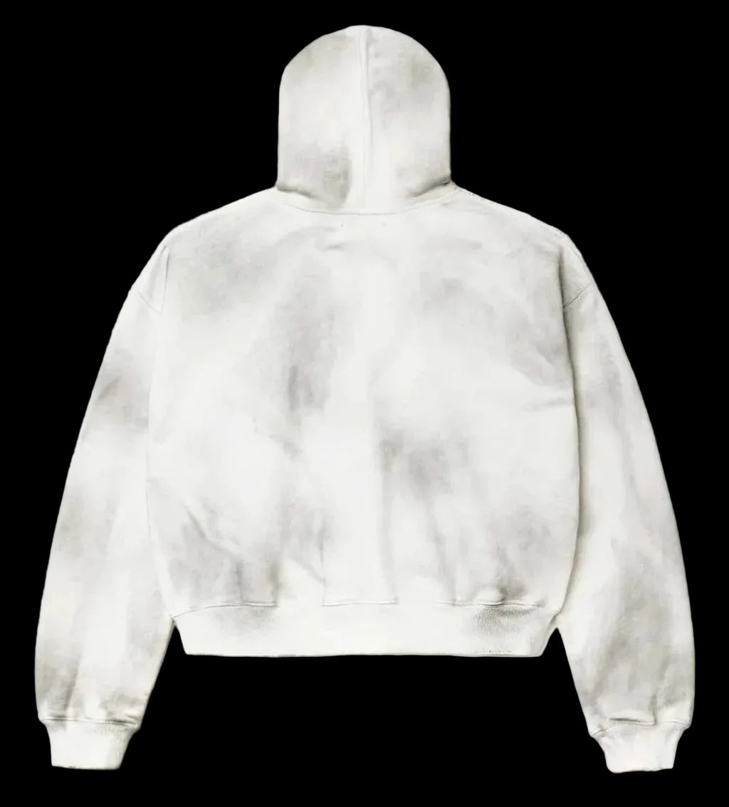 Vale Forever Oreo 14 Zip Up Hoodie White Black