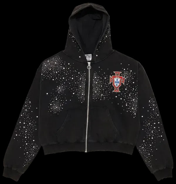 Vale Forever Pluto Custered Zip Up Black