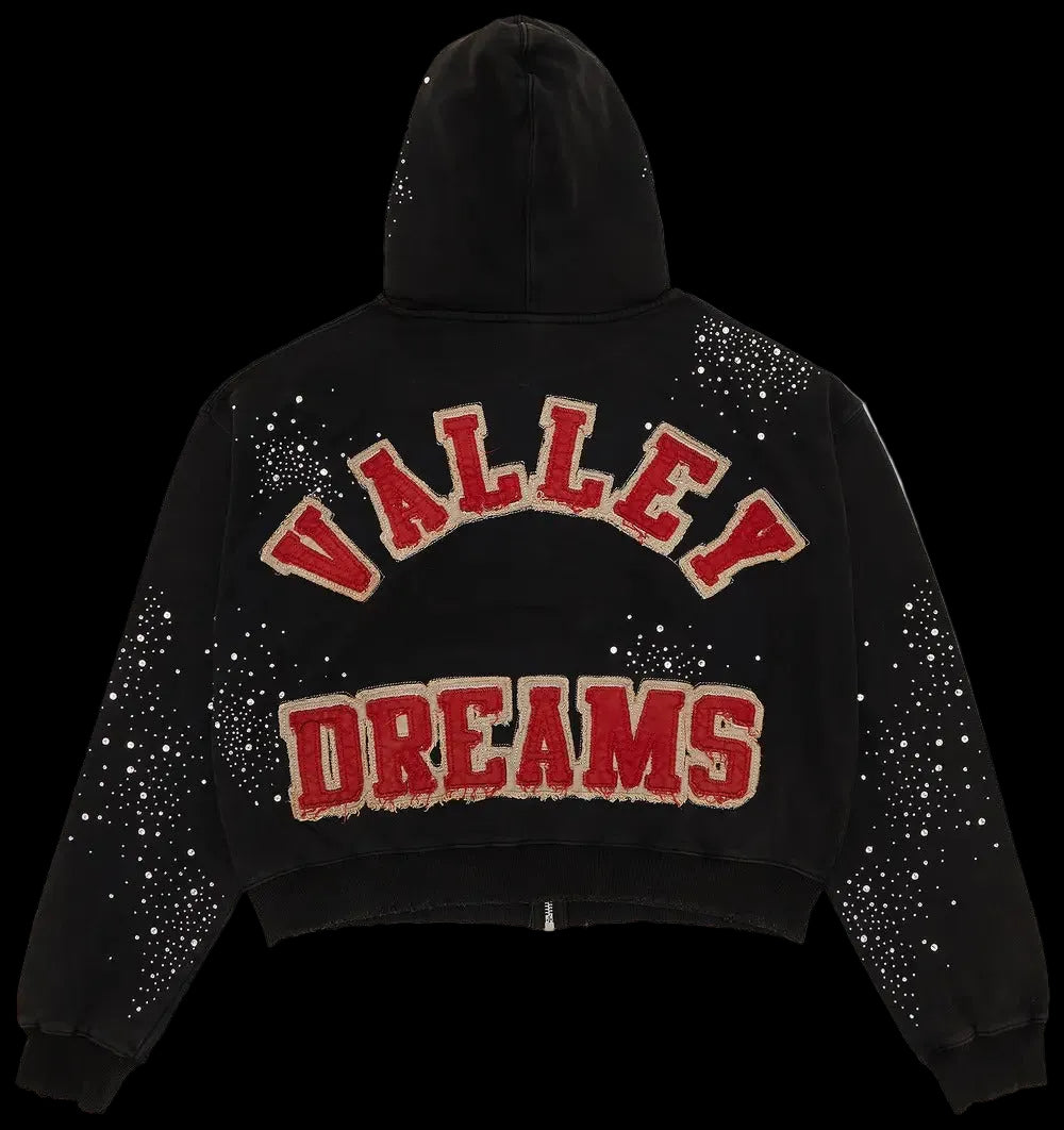 Vale Forever Pluto Custered Zip Up Black