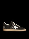 Ball Star black suede with white leather star - VESTRA