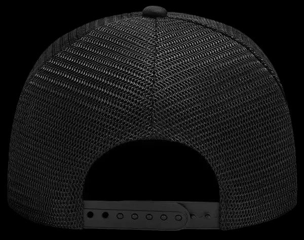 Corteiz Island Puff Print Trucker Hat Black/Pink