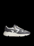 Running Sole gray nylon black nappa leather with a black suede star Golden Goose