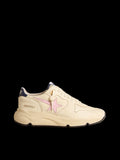 Running Sole nappa leather with pink leather star and blue leather heel tab Golden Goose