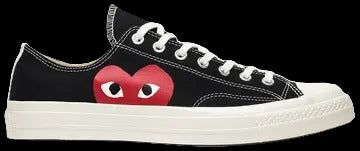 Comme des Garçons Play x Converse Chuck 70 Low Black