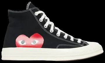 Comme des Garçons Play x Converse Chuck 70 High Black - VESTRA