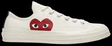Comme des Garçons Play x Converse Chuck 70 Low Milk - VESTRA