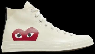Comme des Garçons Play x Converse Chuck 70 High Milk